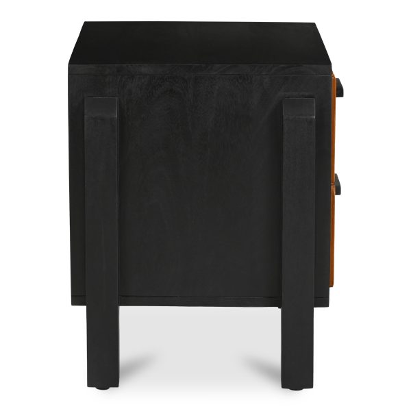 Moes Home Nightstands HAYDEN Brown  Mid-Century Modern Furniture on Sale