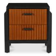 Moes Home Nightstands HAYDEN Brown  Mid-Century Modern Furniture on Sale