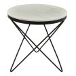 Moes Home Side Table Haley Black  Contemporary Furniture Fashion