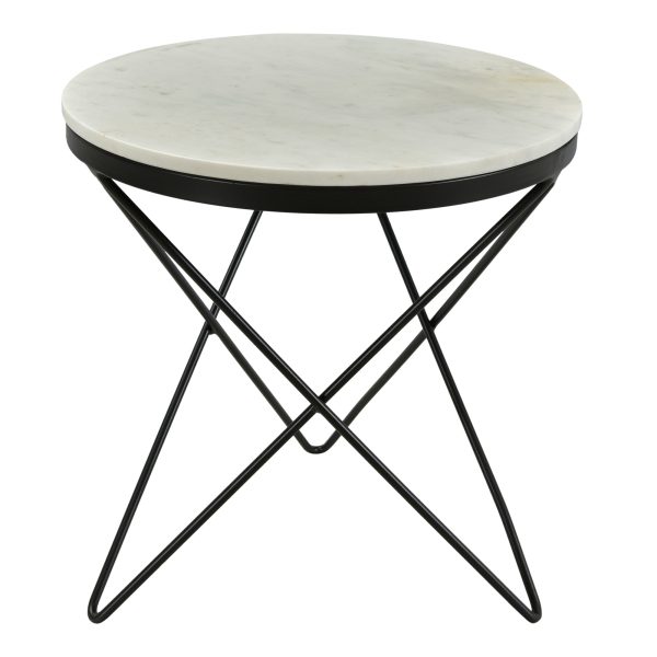 Moes Home Side Table Haley Black  Contemporary Furniture Fashion