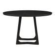 Moes Home Dining Tables Silas Black  Mid-Century Modern Furniture Cheap