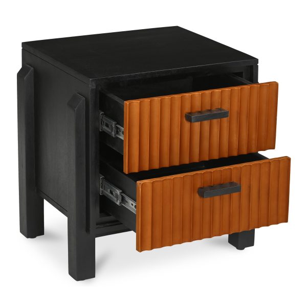 Moes Home Nightstands HAYDEN Brown  Mid-Century Modern Furniture on Sale