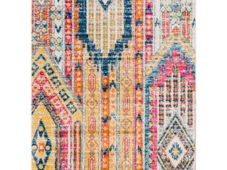 Surya Floransa FSA-2341 Fuchsia Rustic Machine Woven Rug Online