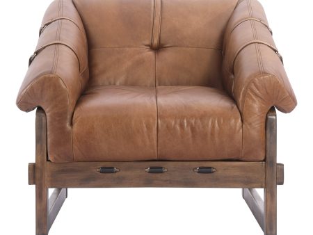 Moes Home Accent Chairs Bellos Brown  Mid-Century Modern Furniture For Cheap