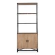 Moes Home Bookshelves SIERRA Natural  Rustic Furniture Sale