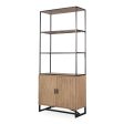 Moes Home Bookshelves SIERRA Natural  Rustic Furniture Sale