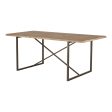 Moes Home Dining Tables Sierra Brown  Rustic Furniture on Sale