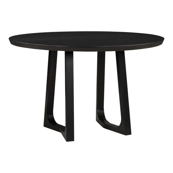 Moes Home Dining Tables Silas Black  Mid-Century Modern Furniture Cheap