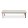 Moes Home Benches ARLO Brown  Contemporary Furniture Sale