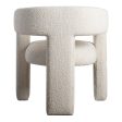 Moes Home Accent Chairs Elo White  Modern Furniture For Cheap