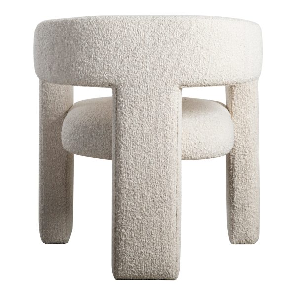 Moes Home Accent Chairs Elo White  Modern Furniture For Cheap