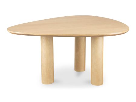 Moes Home Dining Tables FINLEY Natural  Contemporary Furniture Online