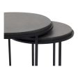 Moes Home Accent Tables Roost Black  Contemporary Furniture Supply