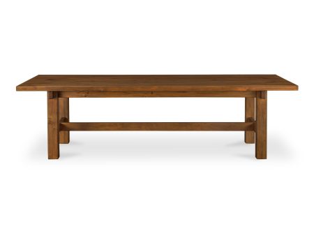 Moes Home Dining Tables MIKOSHI Brown  Rustic Furniture For Cheap