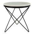 Moes Home Side Table Haley Black  Contemporary Furniture Fashion