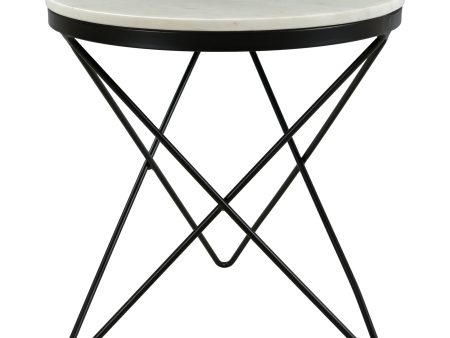 Moes Home Side Table Haley Black  Contemporary Furniture Fashion