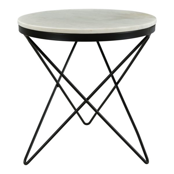 Moes Home Side Table Haley Black  Contemporary Furniture Fashion