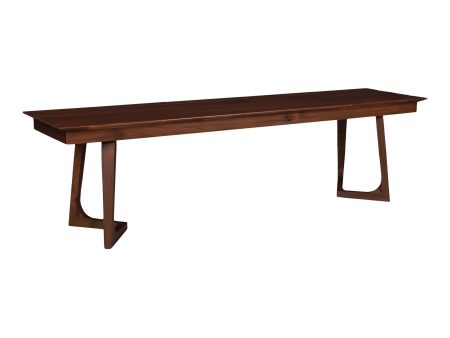 Moes Home Benches Godenza Brown  Mid-Century Modern Furniture For Sale