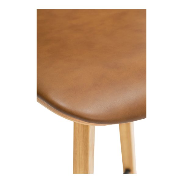 Moes Home Bar Stools Napoli Brown  Scandinavian Furniture on Sale