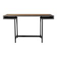 Moes Home Desks Parliament Brown  Industrial Furniture Sale