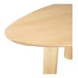 Moes Home Dining Tables FINLEY Natural  Contemporary Furniture Online