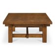 Moes Home Coffee Tables MIKOSHI Brown  Rustic Furniture Discount