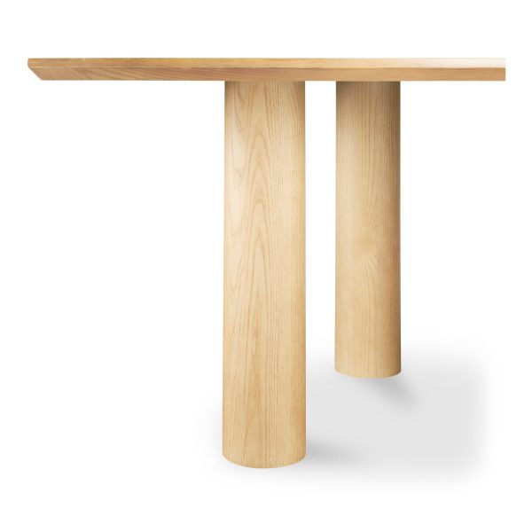 Moes Home Dining Tables FINLEY Natural  Contemporary Furniture Online