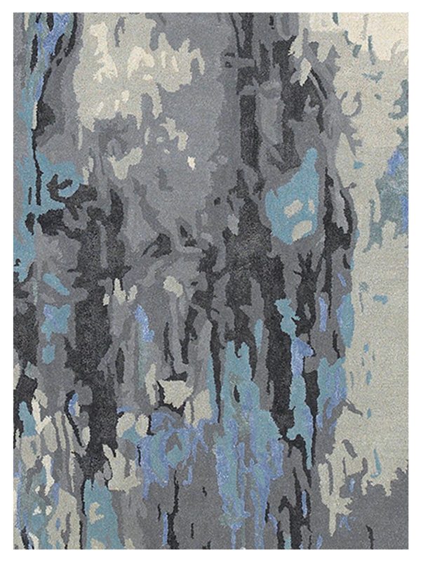 Oriental Weavers GALAXY 21906 Blue Grey Contemporary Tufted Rug Discount