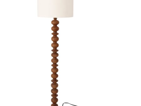 Moes Home Floor Lamps Gwen Brown  Rustic Furniture Discount