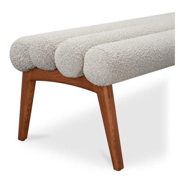 Moes Home Benches ARLO Brown  Contemporary Furniture Sale