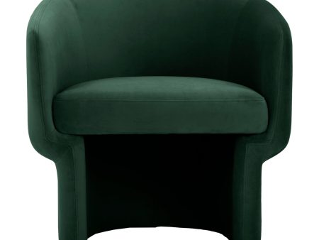 Moes Home Accent Chairs Franco Green  Art Deco Furniture Discount