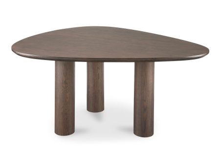 Moes Home Dining Tables FINLEY Brown  Contemporary Furniture Online