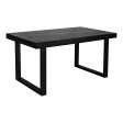 Moes Home Dining Tables Jedrik Black   Furniture Discount