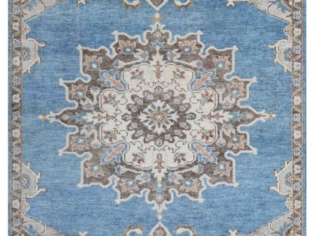 Artisan Aimee  Black Brown Traditional Knotted Rug For Cheap